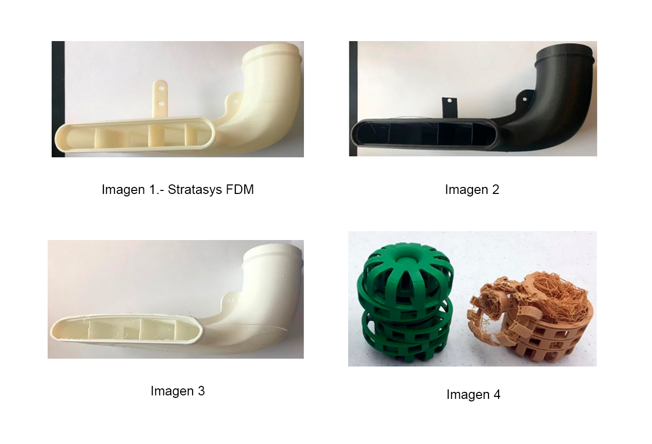 comparativa de piezas impresas en 3D con maquinas de escritorio vs maquinas industriales 